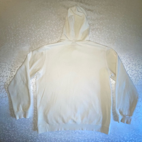 Hurley Men’s Hooded Sweatshirt In Bone Hurley Name And Logo On Front - Picture 8 of 14